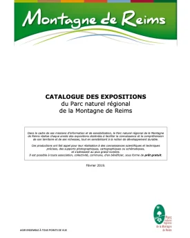 Le catalogue des expositions prêtées par le Parc