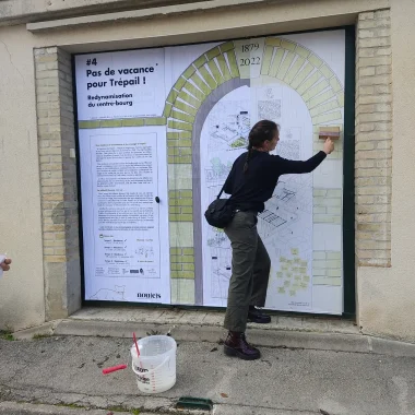 Clap de fin pour la Résidence d’architecture et de paysage à Trépail !