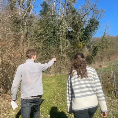 Sur le terrain avec l’équipe du Parc